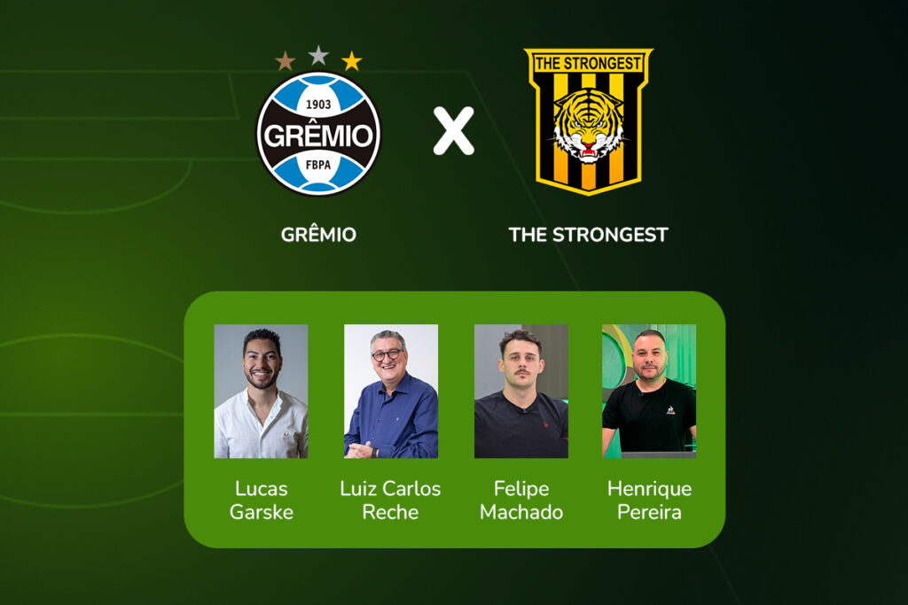 Quem é o favorito para Grêmio x The Strongest? A equipe de esportes da Masper TV dá seu palpite