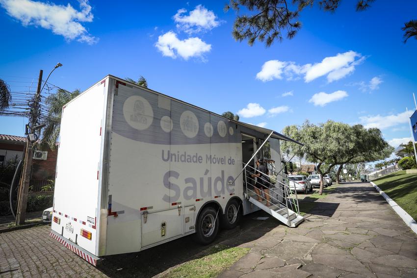 Unidade Itinerante de Saúde atenderá no bairro Lageado e em outros locais de Porto Alegre nesta semana